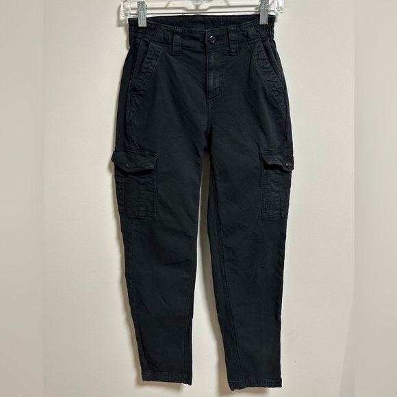 American Eagle Outfitters Pants - American Eagle Black Cargo Straight Leg Pants